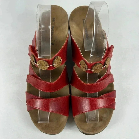 ❤️ Romika leather made in Germany sandals 42 - Picture 2 of 8